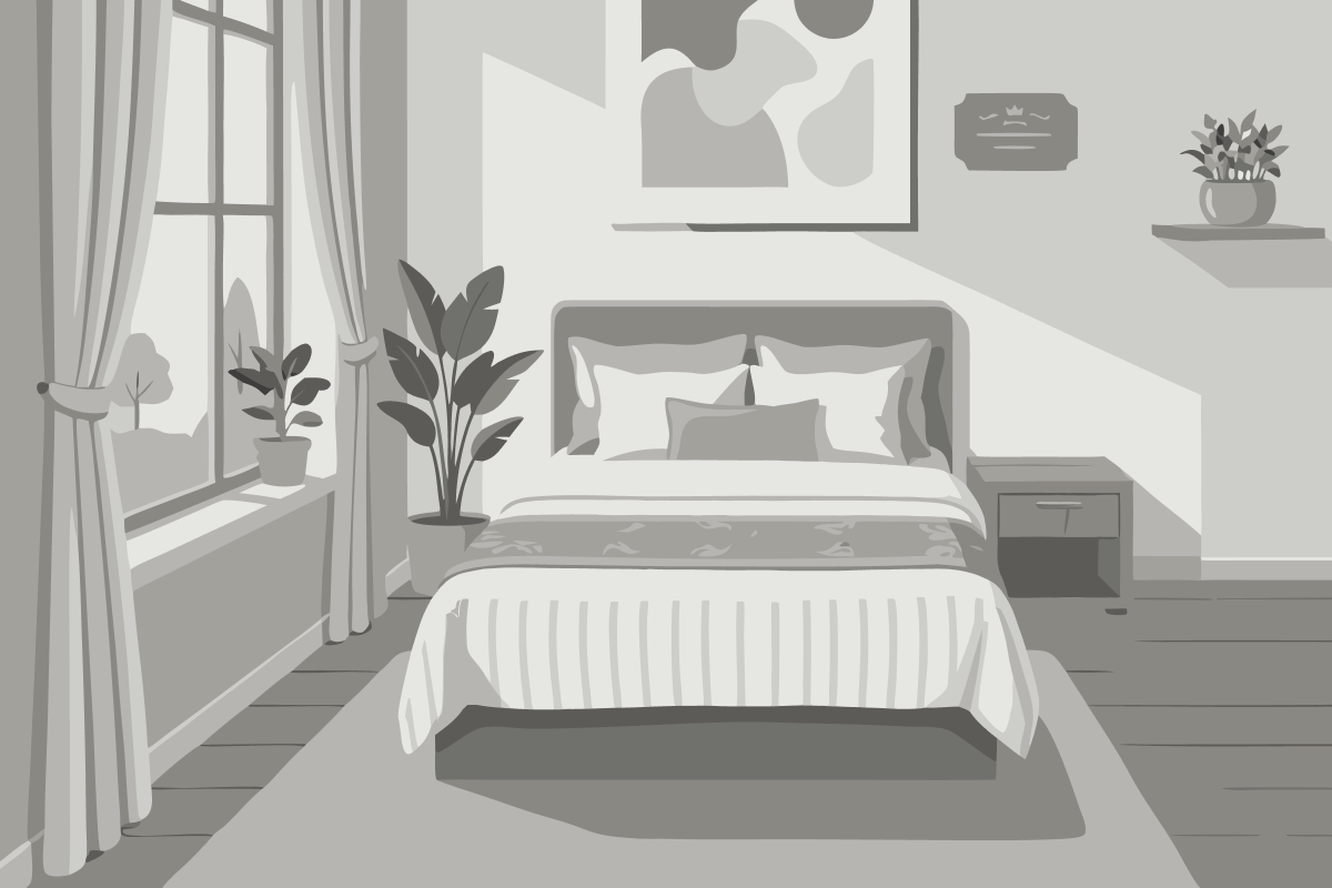 Deux Chambres Doubles Adjacentes (Non Communicantes)